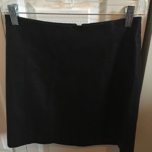 Beautiful faux leather skirt free people!